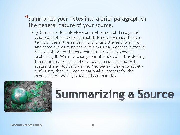 *Summarize your notes into a brief paragraph on the general nature of your source.