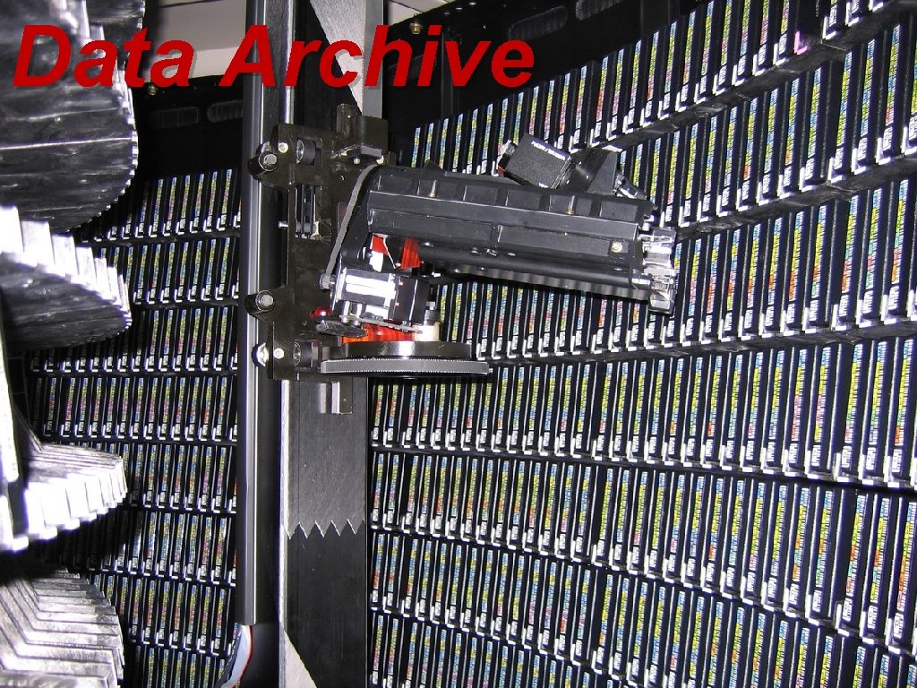 Data The Archive Role of the • Archive Collate data, final semantics, ready for