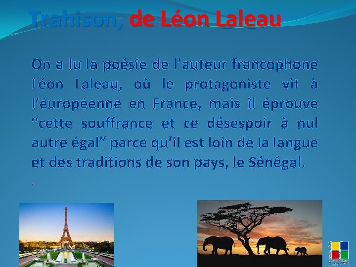 Trahison, de Léon Laleau On a lu la poésie de l’auteur francophone Léon Laleau,