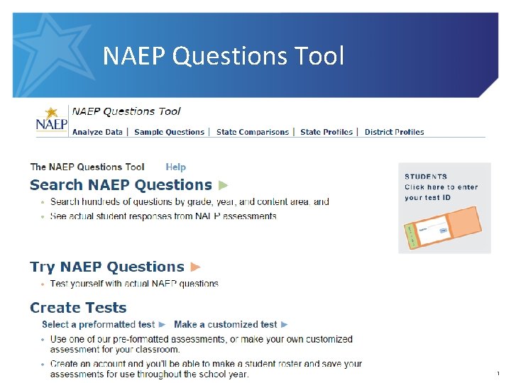 NAEP Questions Tool 11 