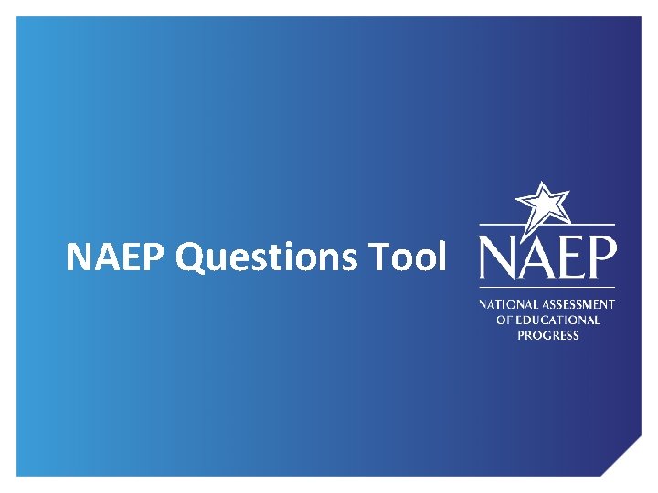 NAEP Questions Tool 