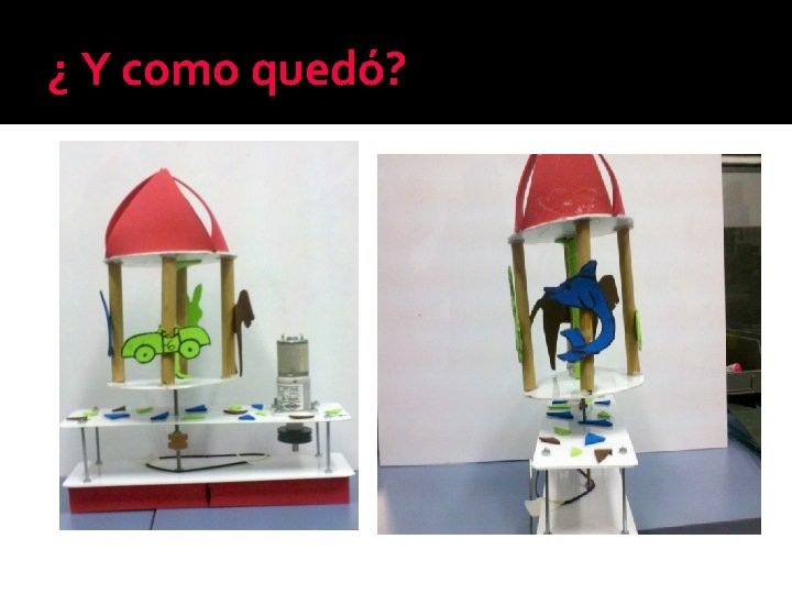 ¿ Y como quedó? 
