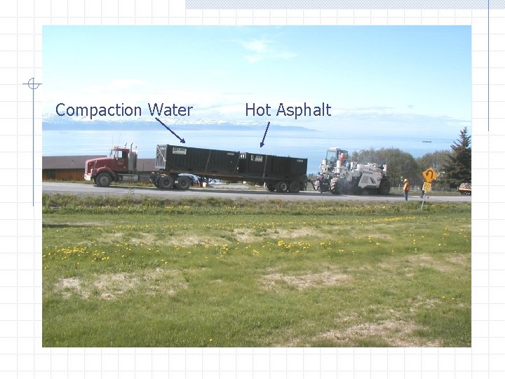 Compaction Water Hot Asphalt 