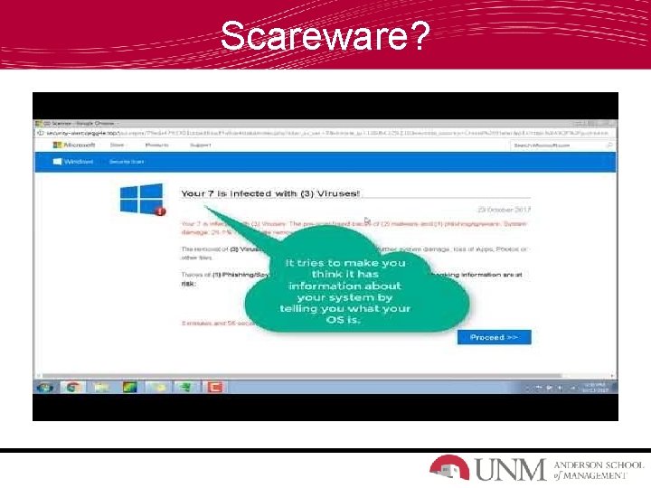 Scareware? 