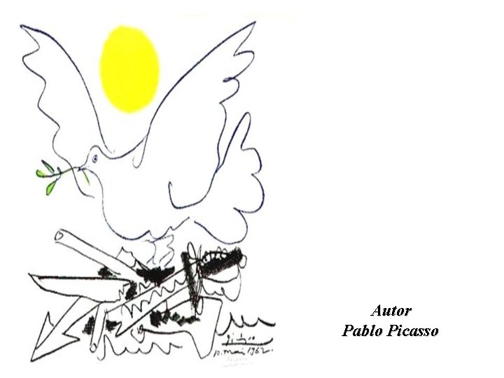 Autor Pablo Picasso 