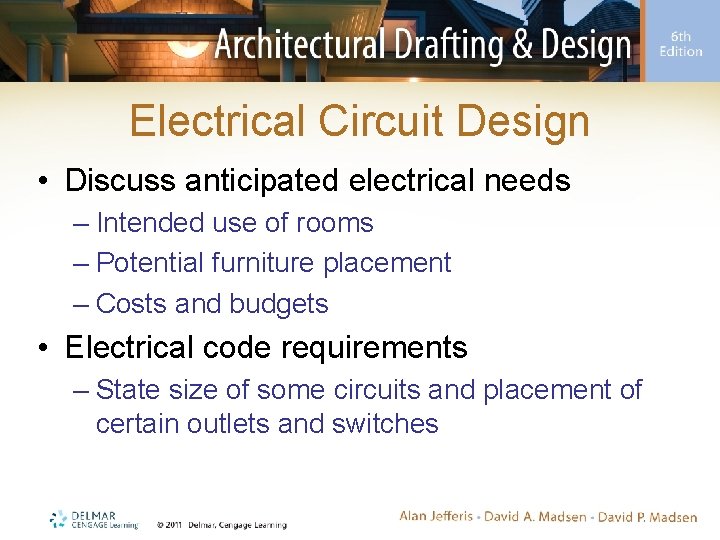Chapter 19 Electrical Plans Introduction Electrical plans Display