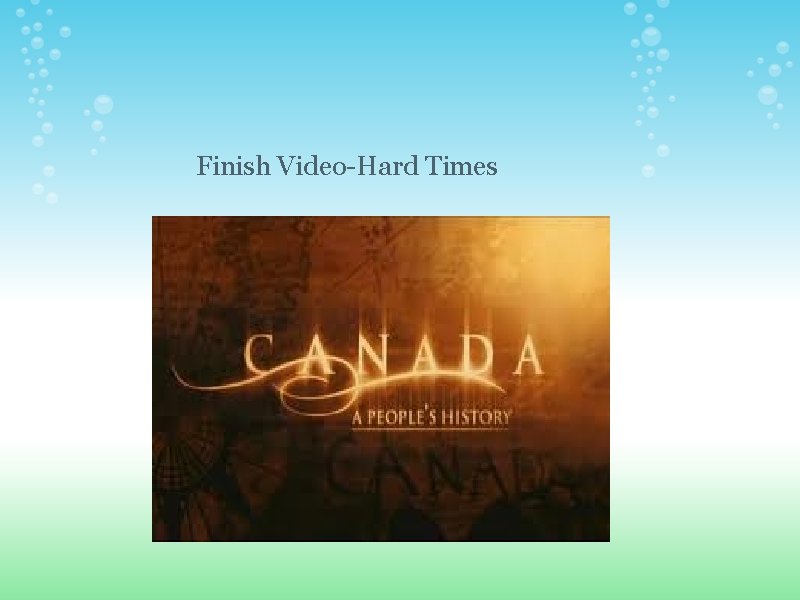 Finish Video-Hard Times 