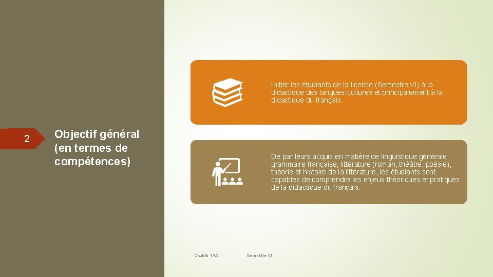 Initier les étudiants de la licence (Semestre VI) à la didactique des langues-cultures et