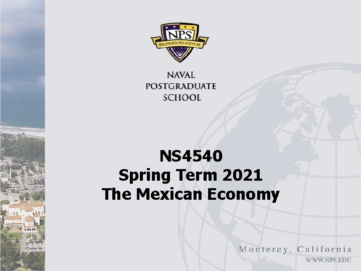 NS 4540 Spring Term 2021 The Mexican Economy 