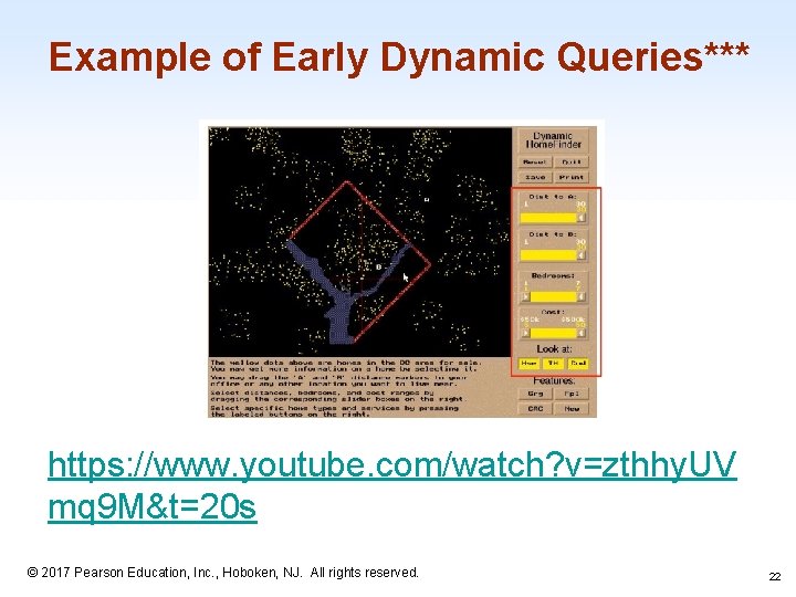 Example of Early Dynamic Queries*** https: //www. youtube. com/watch? v=zthhy. UV mq 9 M&t=20