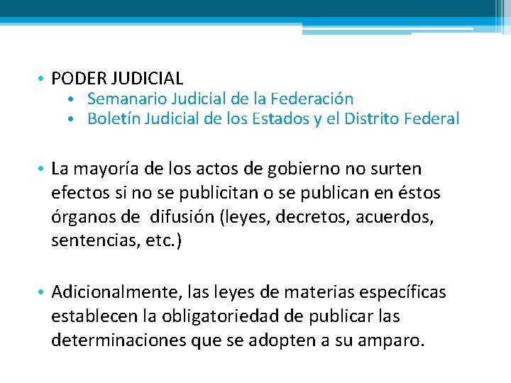  • PODER JUDICIAL • Semanario Judicial de la Federación • Boletín Judicial de