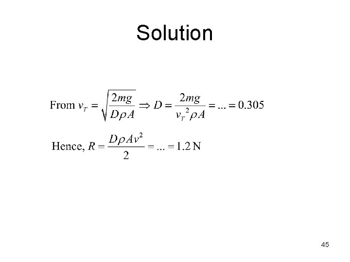 Solution 45 