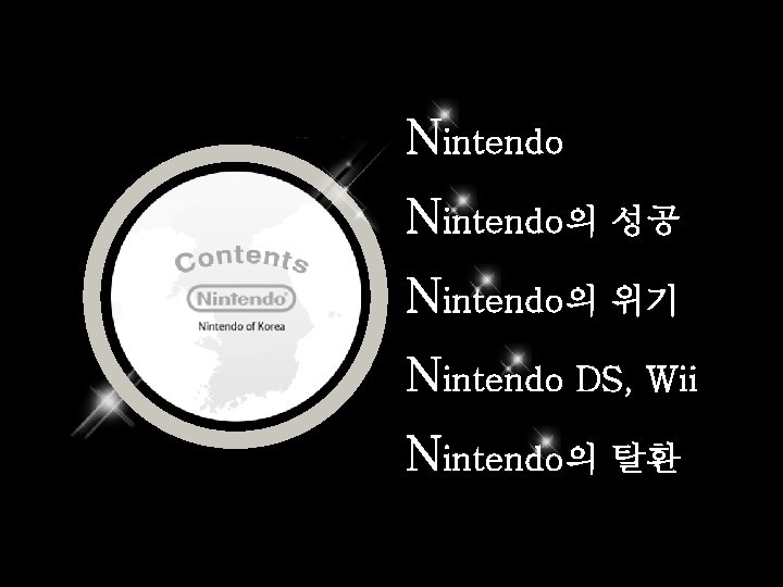 Nintendo의 성공 Nintendo의 위기 Nintendo DS, Wii Nintendo의 탈환 