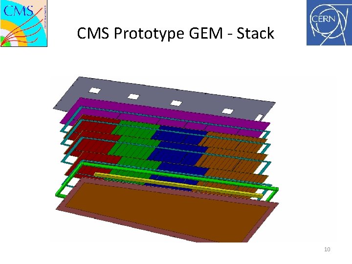 CMS Prototype GEM - Stack 10 