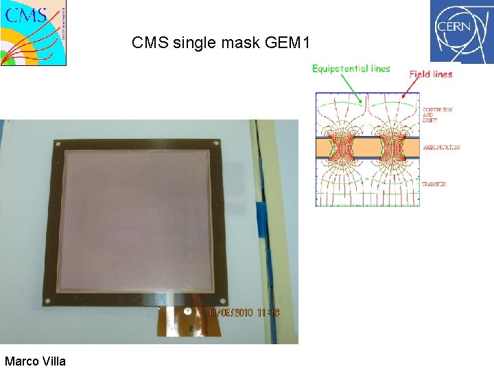 CMS single mask GEM 1 Marco Villa 