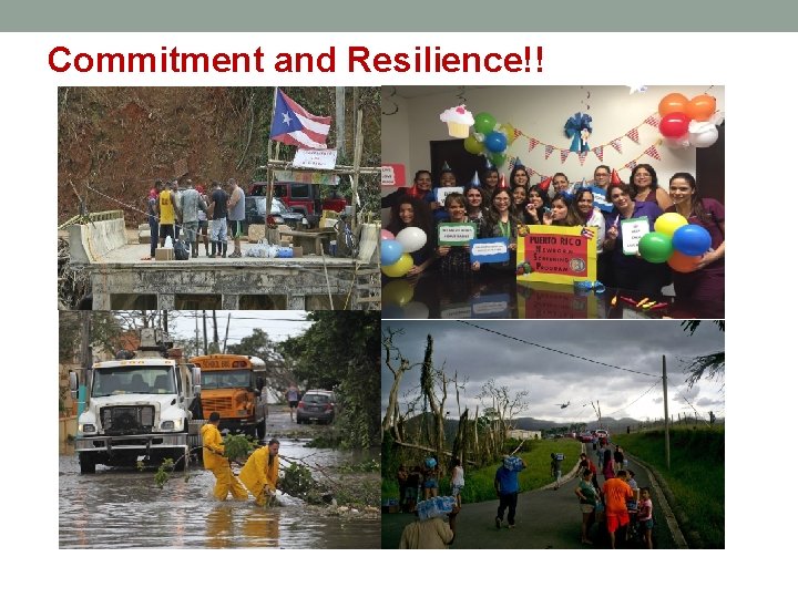 Commitment and Resilience!! 