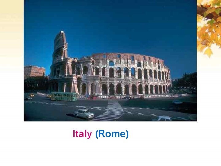 Italy (Rome) 