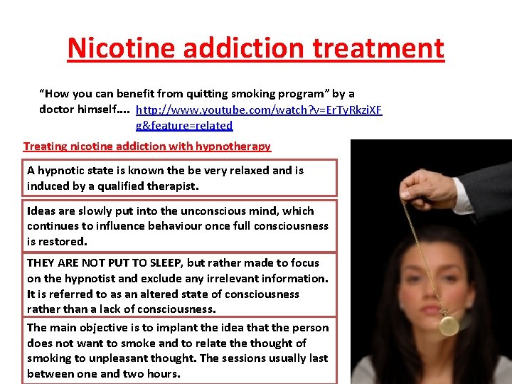 Nicotine addiction treatment “How you can benefit from quitting smoking program” by a doctor