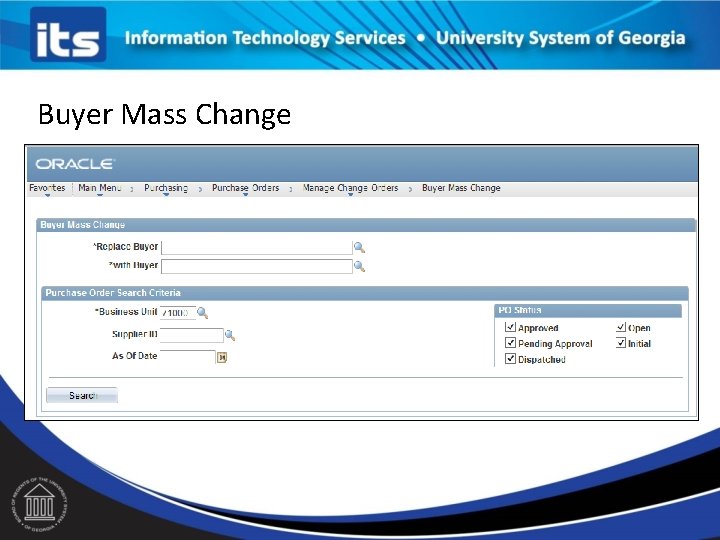 Buyer Mass Change 