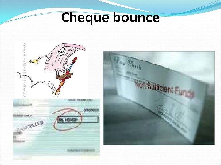Cheque bounce 