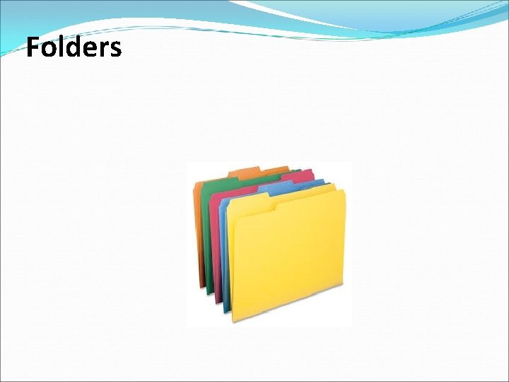 Folders 