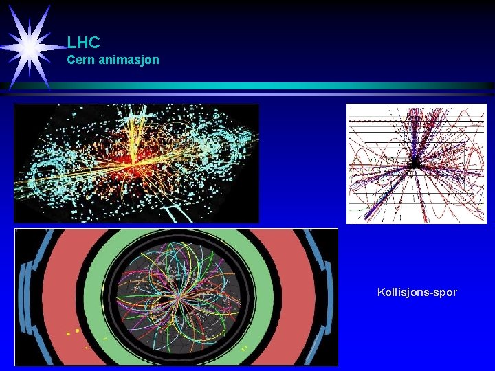 LHC Cern animasjon Kollisjons-spor 