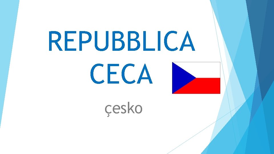 REPUBBLICA CECA çesko 