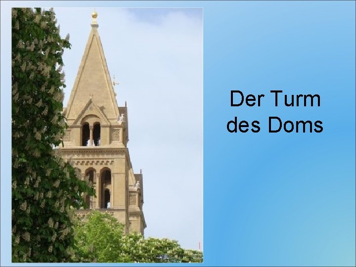 Der Turm des Doms 