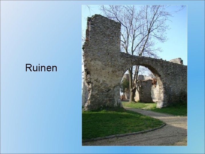 Ruinen 