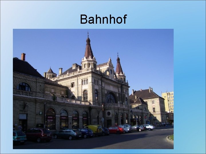 Bahnhof 