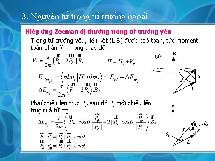 3. Nguyên tư trong tư trươ ng ngoa i Hiê u ư ng Zeeman