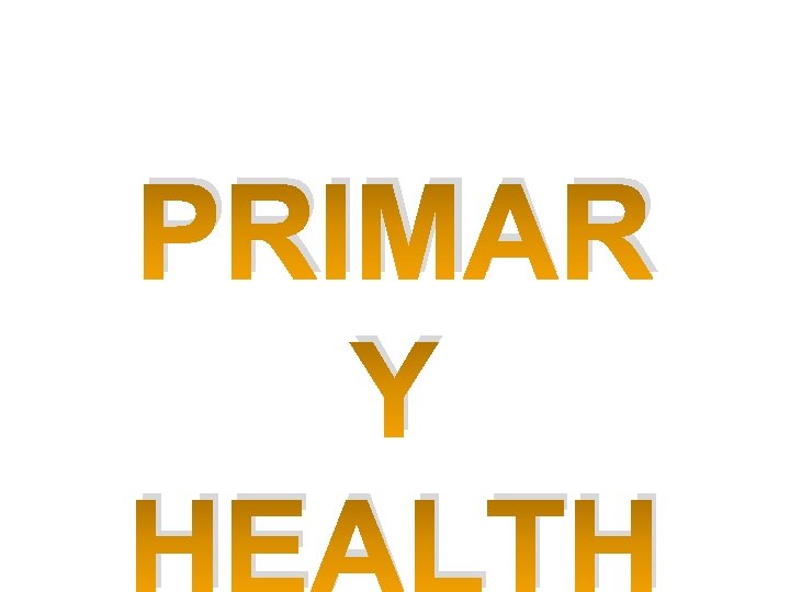 PRIMAR Y HEALTH 
