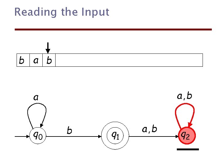 Reading the Input 