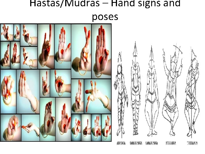 Hastas/Mudras – Hand signs and poses 