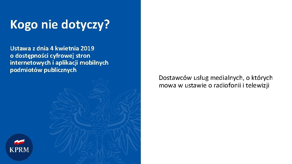 Kogo nie dotyczy? Ustawa z dnia 4 kwietnia 2019 o dostępności cyfrowej stron internetowych