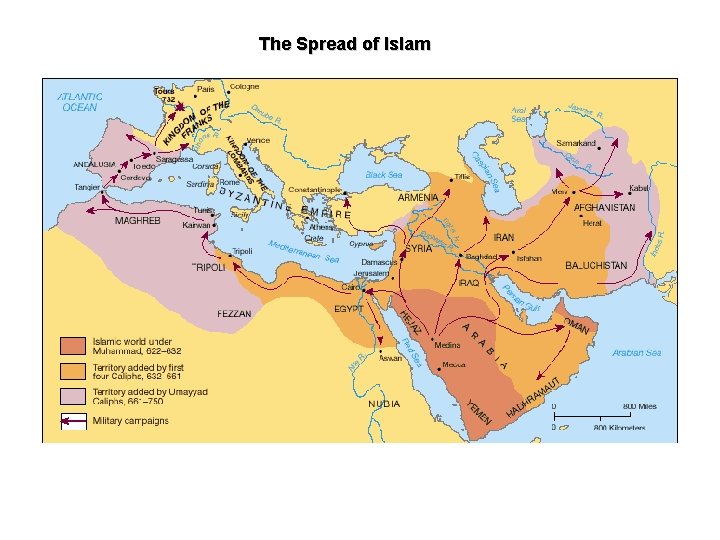The Spread of Islam 