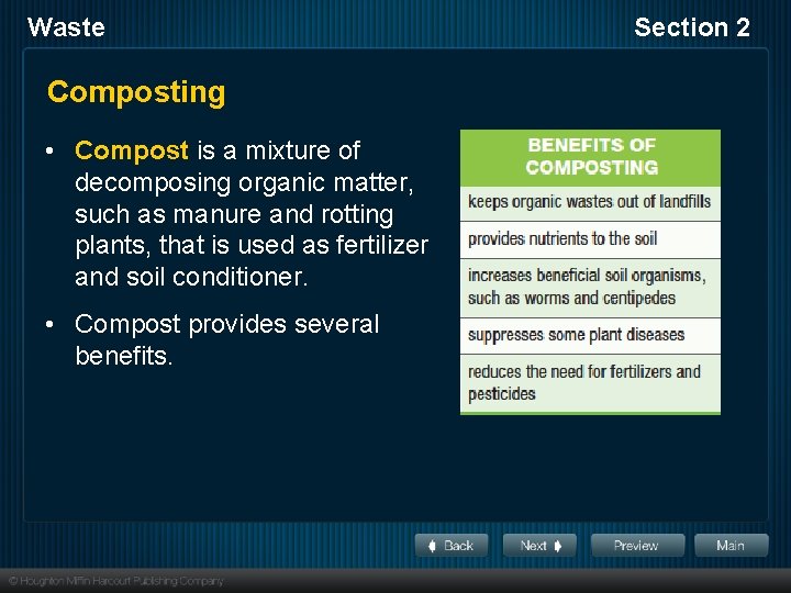 Waste Composting • Compost is a mixture of decomposing organic matter, such as manure