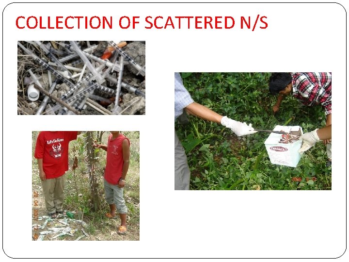 COLLECTION OF SCATTERED N/S 