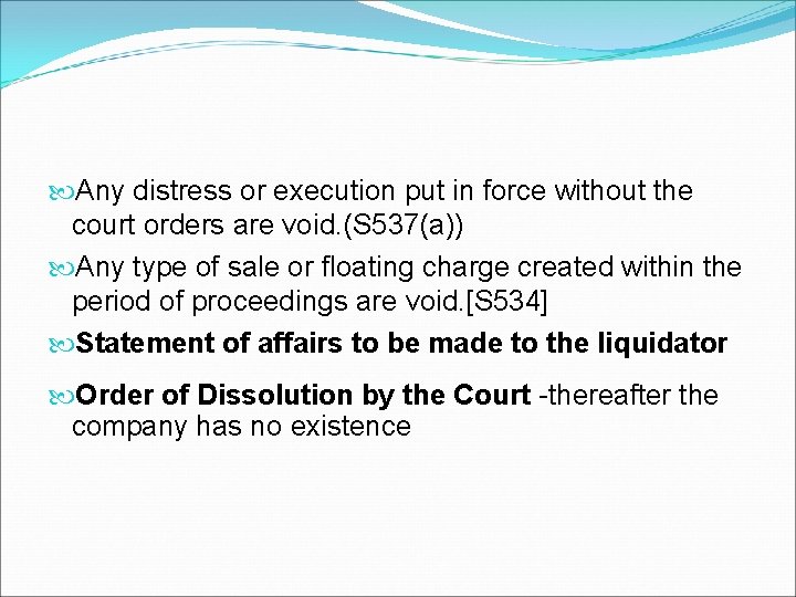  Any distress or execution put in force without the court orders are void.