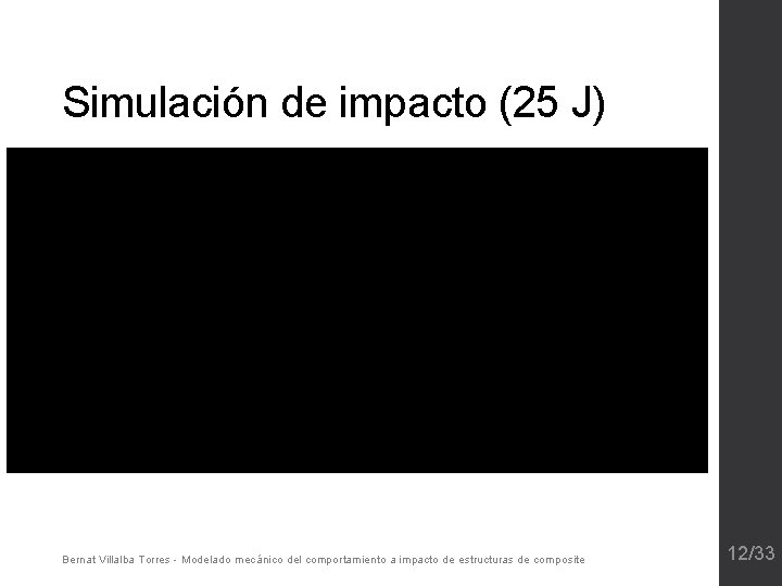 Simulación de impacto (25 J) Bernat Villalba Torres - Modelado mecánico del comportamiento a