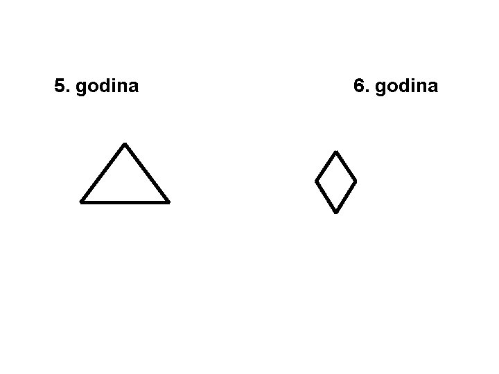 5. godina 6. godina 