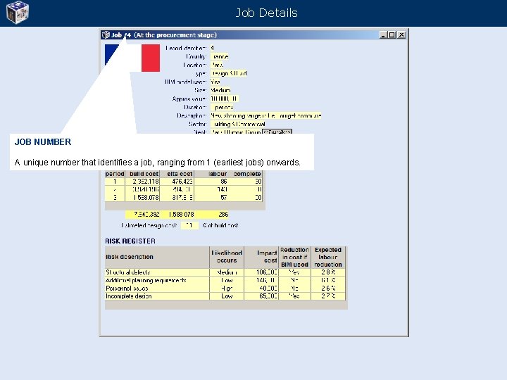 ENGINUITY TUTORIAL Job Details Copyright Virtual Management Simulations