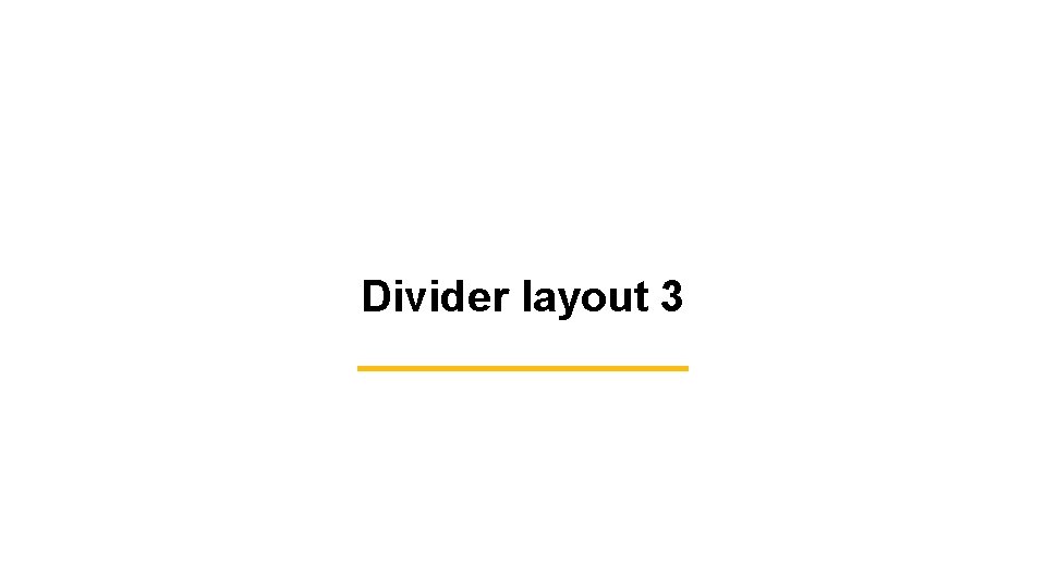 Divider layout 3 