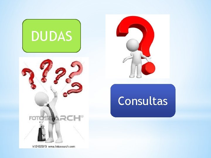 DUDAS Consultas 