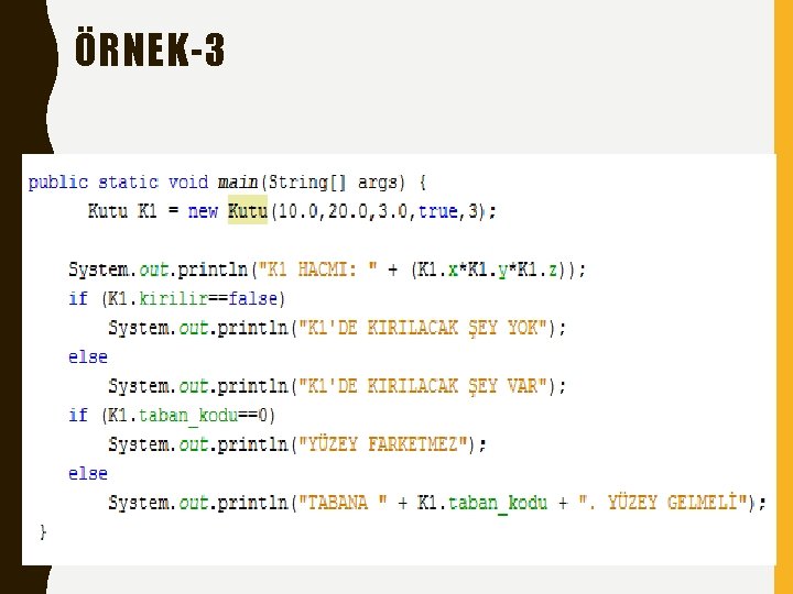 ÖRNEK-3 