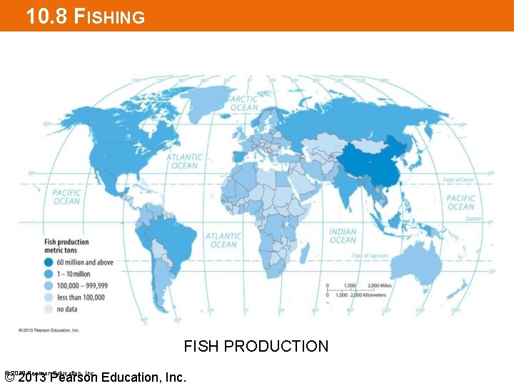 10. 8 FISHING FISH PRODUCTION © 2013 Pearson Education, Inc. 