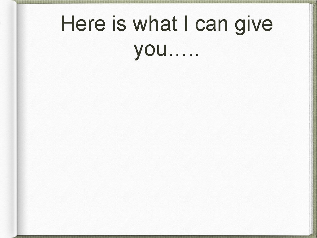Here is what I can give you…. . 