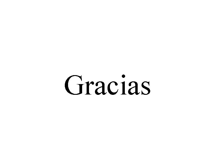 Gracias 