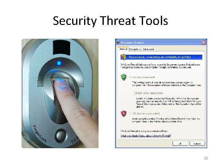 Security Threat Tools 23 