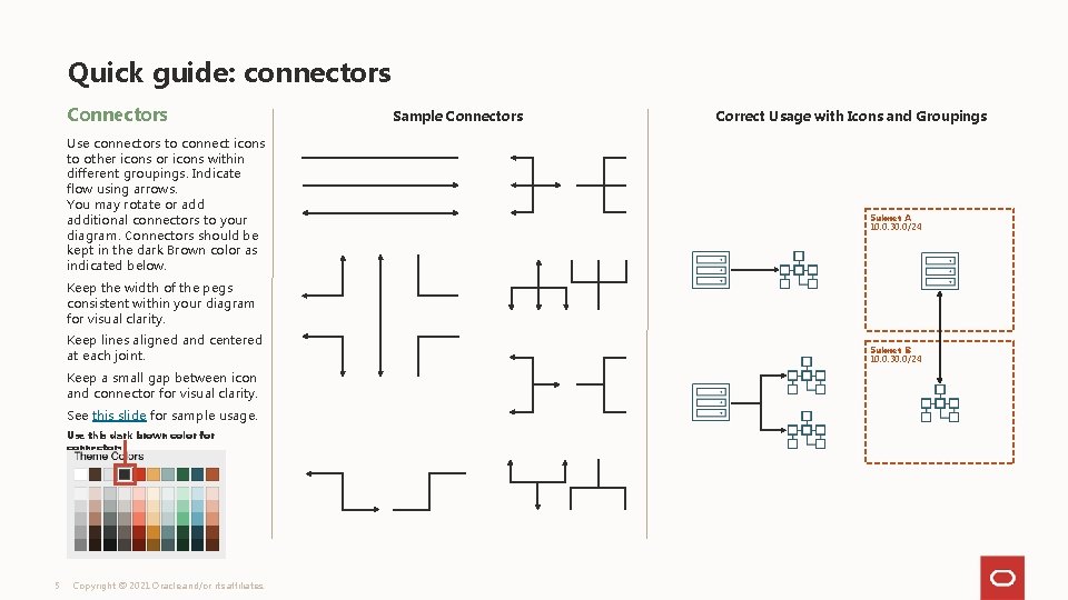 Quick guide: connectors Connectors Use connectors to connect icons to other icons or icons